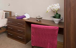 One of The Bedroom Desks at Templeton House
