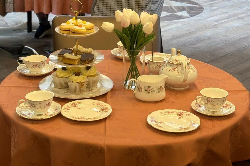 cakes on a table