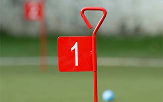 Golf Putting Sign