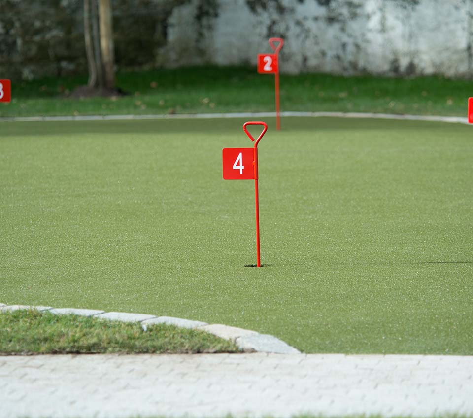 Our Putting Holes