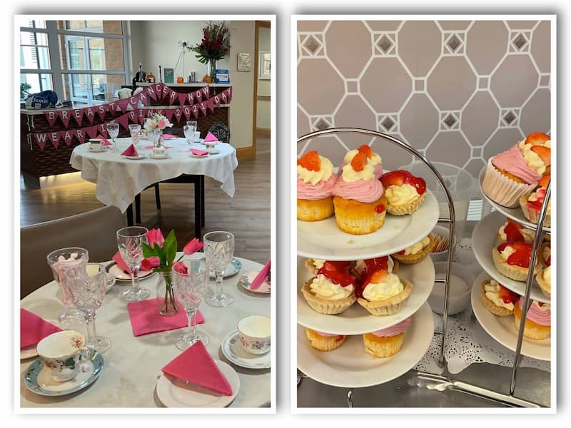 Afternoon Tea For Breast Cancer Awareness Week
