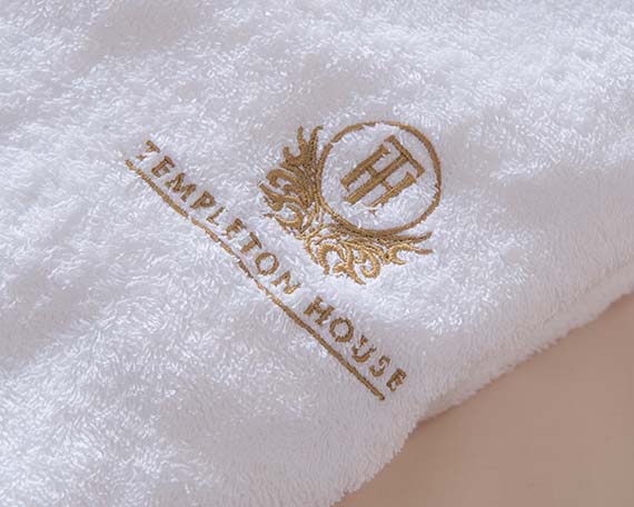 Templeton House Embroidered Towel