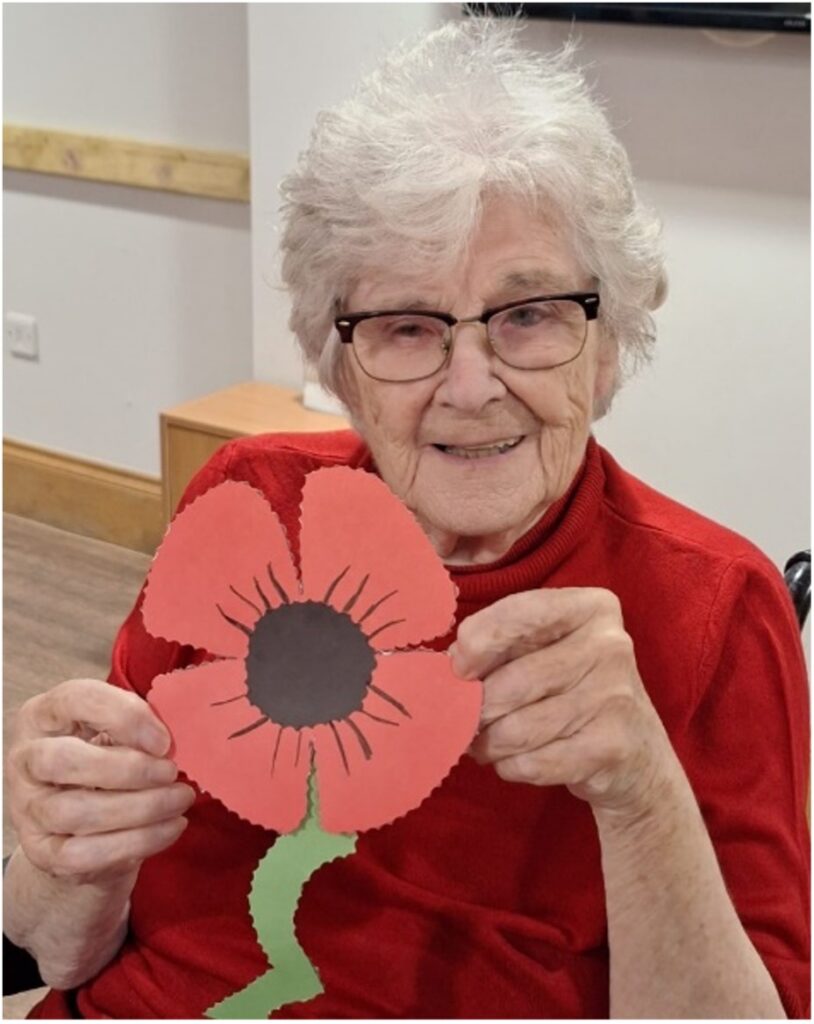 Making Poppies for Remembrance Sunday