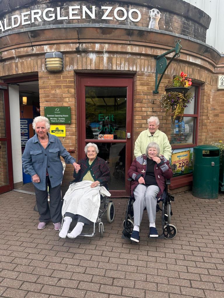 Residents at Celderglan zoo