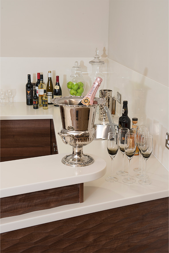 bar area